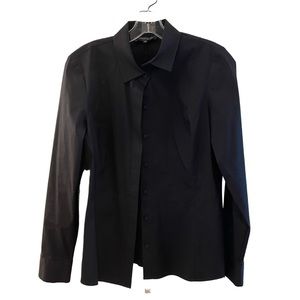 Lafayette 148 Cotton Spandex Shirt